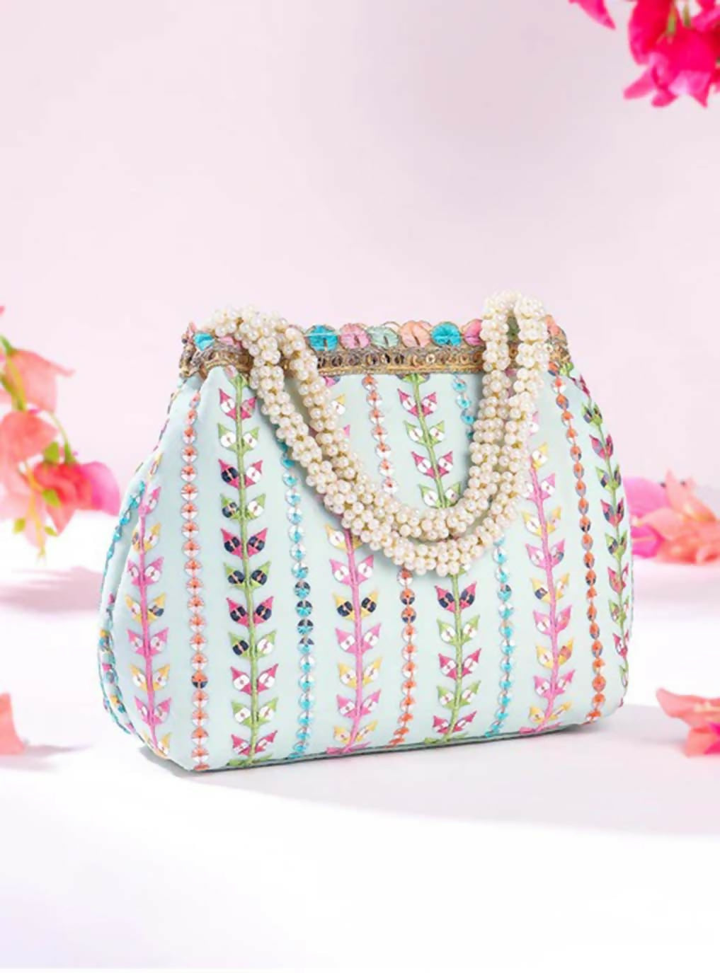 Joban Fashion Traditional Potli Handbags - Multicolor | Grocsy