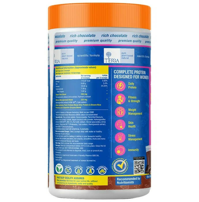 Fast&Up Plant Protein for Women with Superfoods & Superherbs | Grocsy