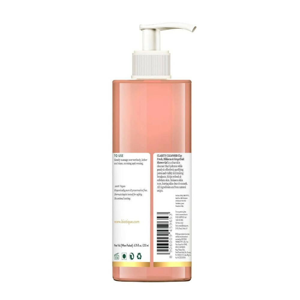Biotique Clarity Cleanser Shower Gel | Grocsy