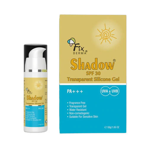 Fixderma Shadow SPF30 Transparent Silicone Gel | Grocsy