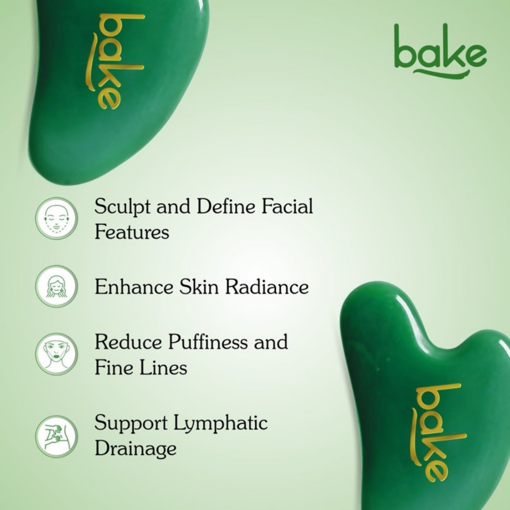 Bake Jade Gua Sha Face Massage Tool | Grocsy