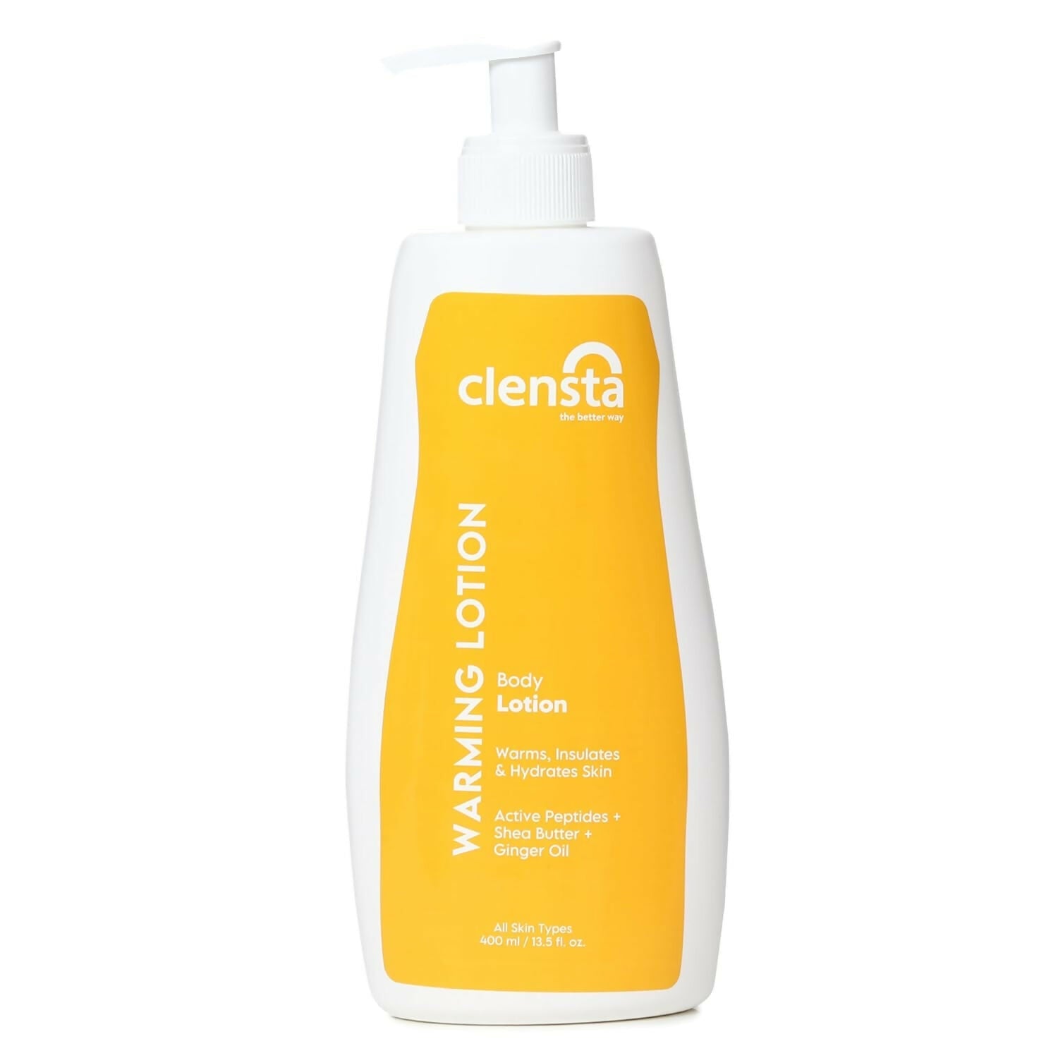 Clensta Warming Body Lotion With Ginger Oil | Grocsy