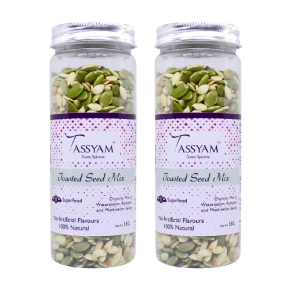 Tassyam Organics Toasted Seed Mix | Grocsy