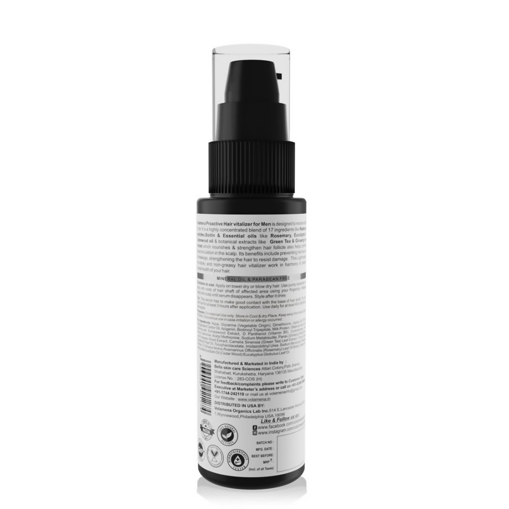 Volamena Proactive Hair Vitalizer For Men | Grocsy