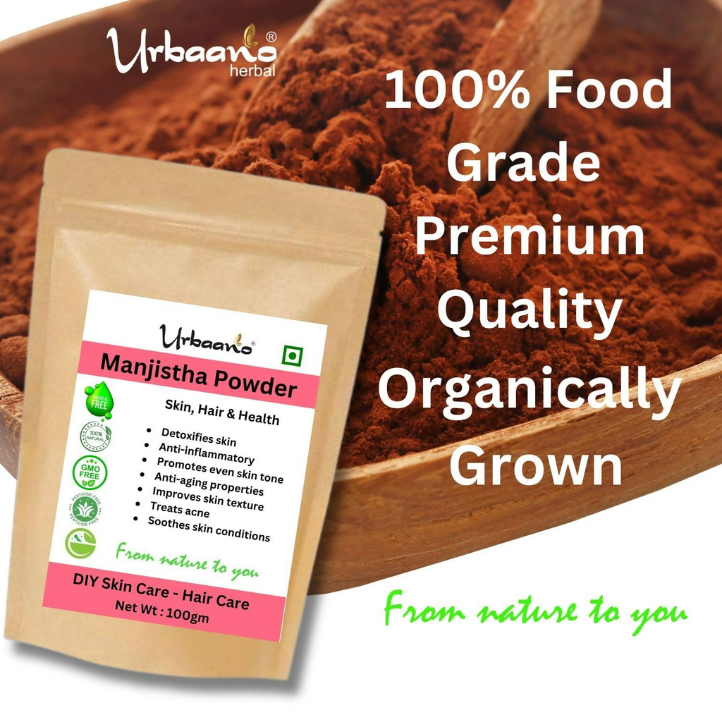 Urbaano Herbal Organic Manjistha Powder Majith Powder | Grocsy