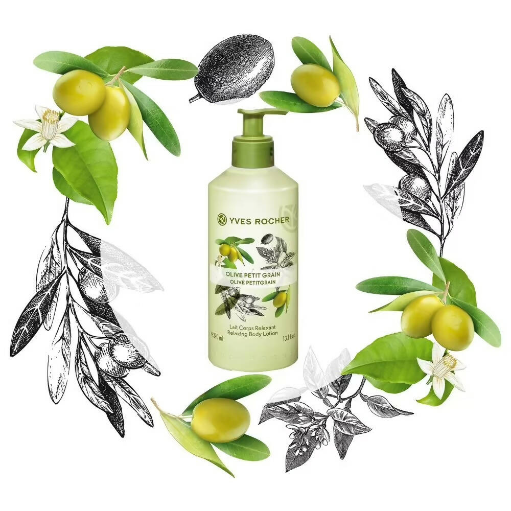 Yves Rocher Relaxing Body Lotion - Olive Petitgrain | Grocsy