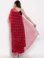 Myshka Women Black Regular Pure Cotton Kurta With Palazzos & Dupatta | Grocsy