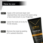 Globus Naturals Charcoal Peel Off Mask | Grocsy