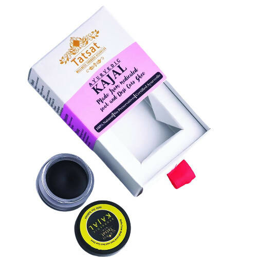 Tatsat 100% Natural Certified Ayurvedic Baby Kajal With Pure Herbs | Grocsy