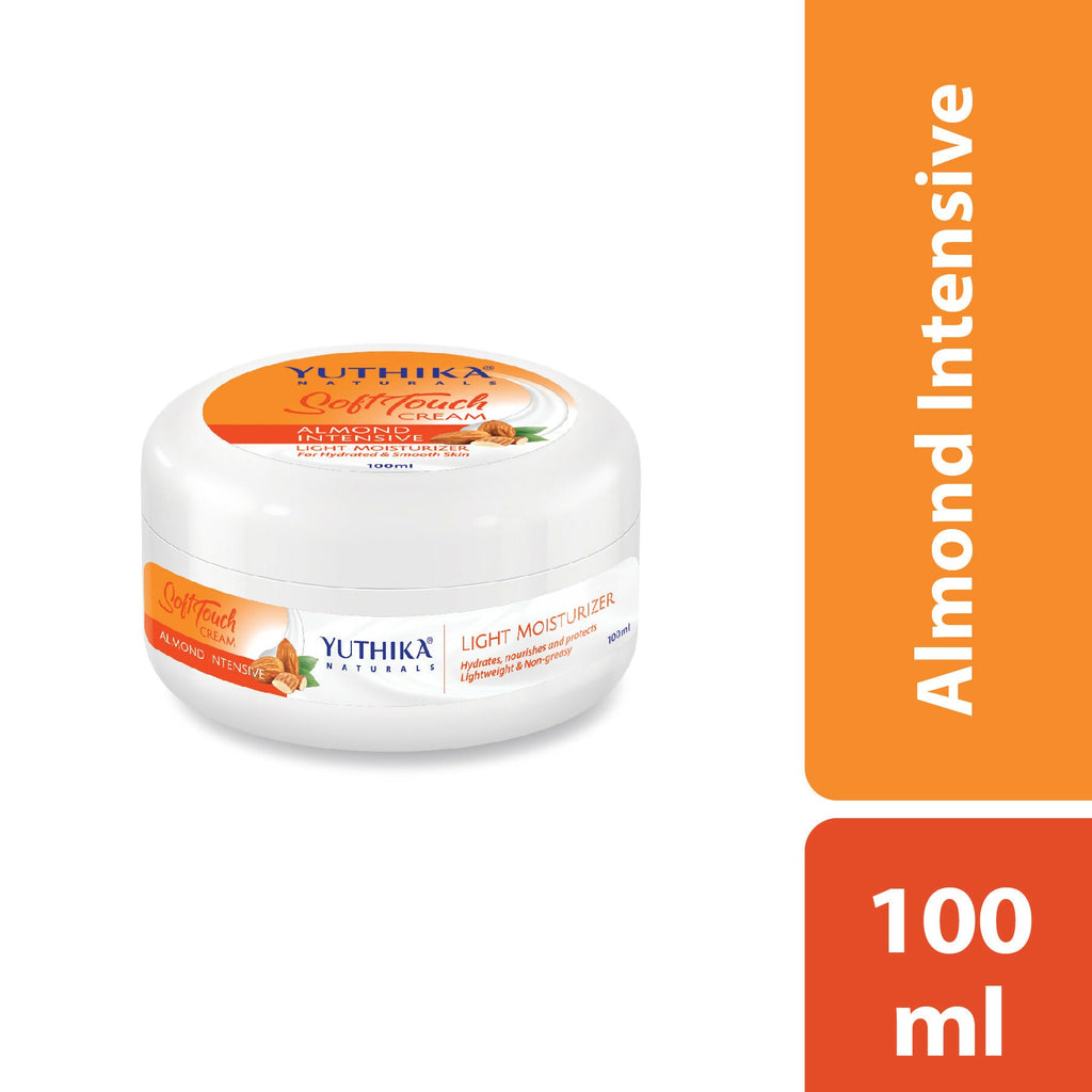 Yuthika Almond Intensive Light Moisturizer Cream | Grocsy