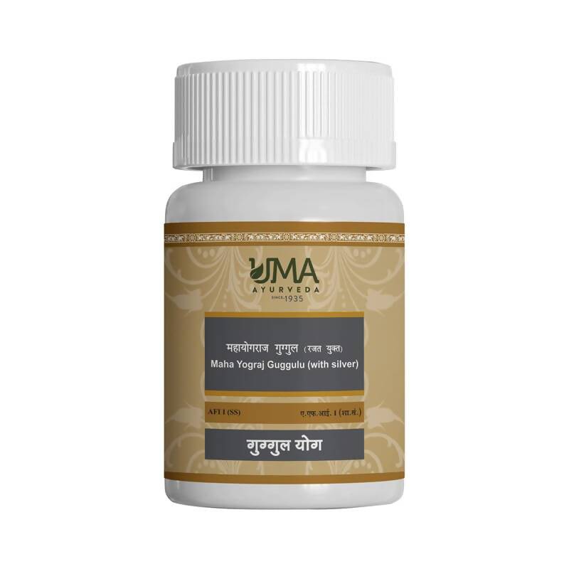 Uma Ayurveda Mahayograj Guggulu (With Silver) | Grocsy