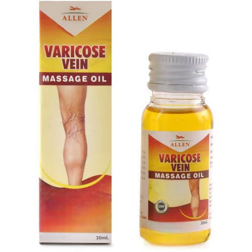 Allen Homeopathy Varicose Vein Massage Oil | Grocsy