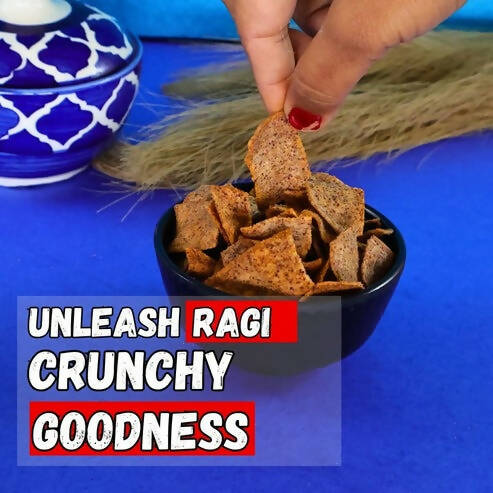 Healthy Master Light & Crispy Ragi Chips | Millet Chips - Swadesiicart