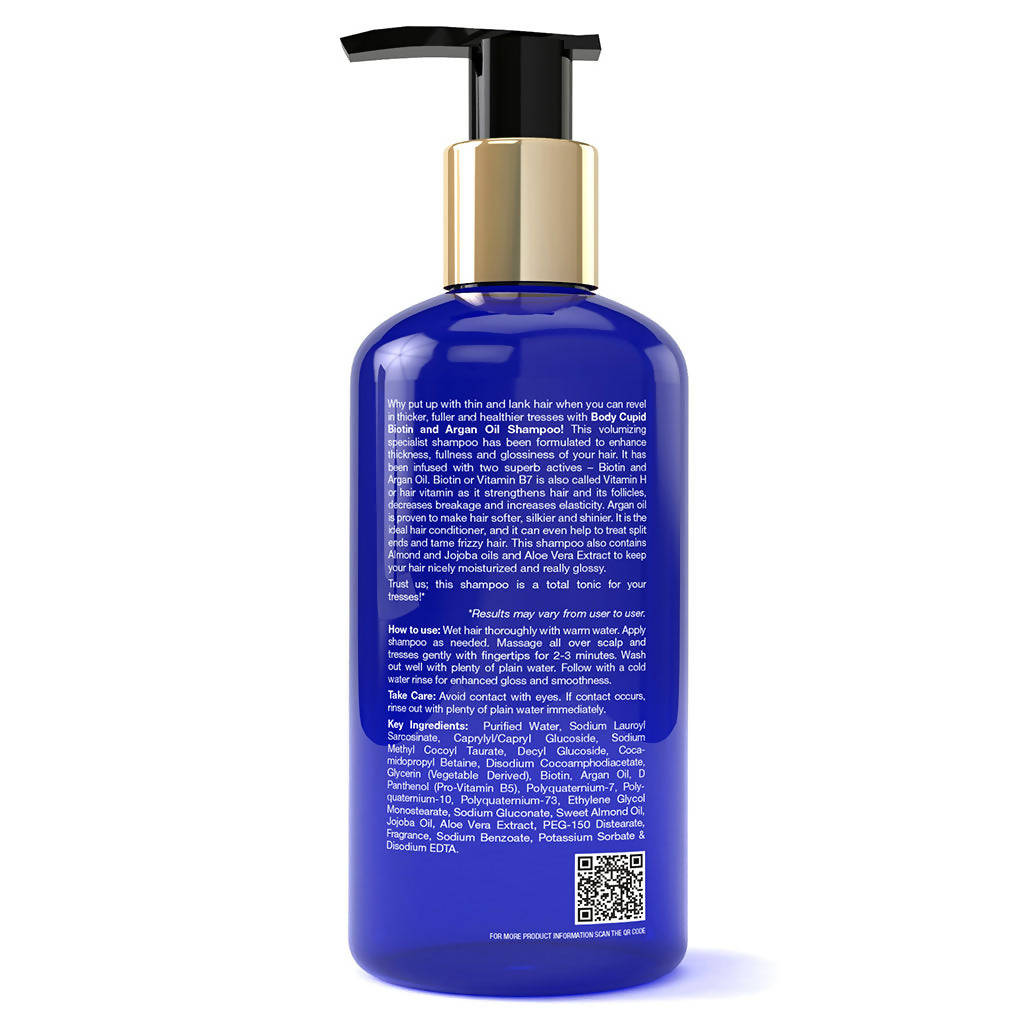 Body Cupid Biotin And Argan Oil Shampoo | Grocsy