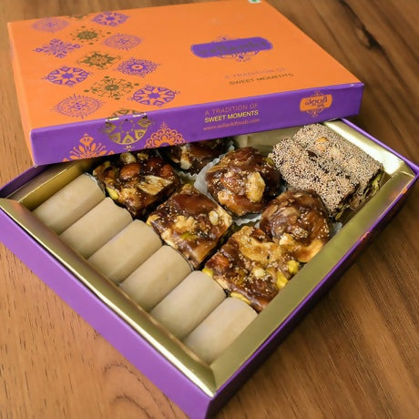Vellanki Foods Dry Fruit Assorted Sweets | Grocsy