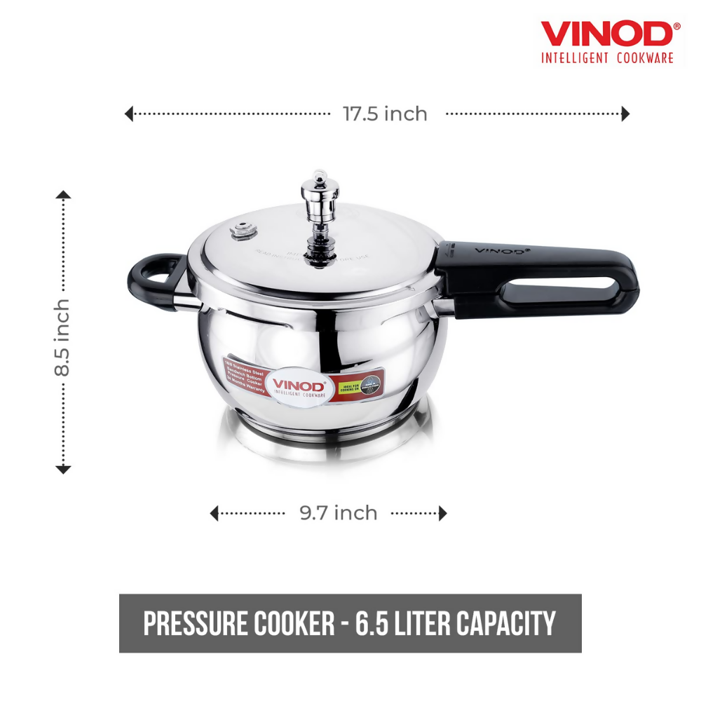 Vinod Stainless Steel Splendid Plus Handi Cooker | Grocsy