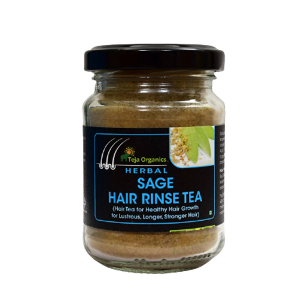 Teja Organics Sage Hair Rinse Tea | Grocsy