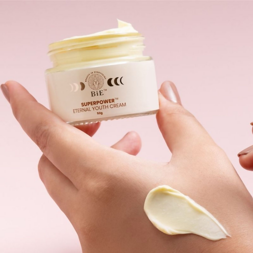 BiE Superpower Eternal Youth Cream With Collagen Boosters For Brightening & Anti-Aging | Grocsy