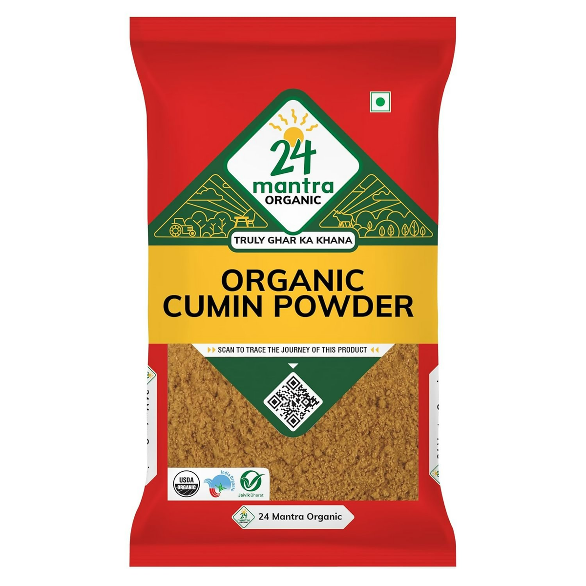 24 Mantra Organic Cumin Powder/Zeera Powder/Jeelakarra | Grocsy