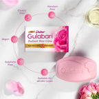 Dabur Gulabari Pure Rose Soap for Radiant Rose Glowing Skin & Body | Grocsy
