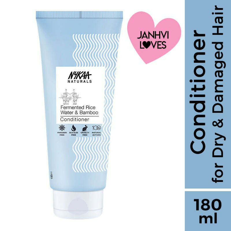 Nykaa Naturals Anti-Frizz - Free Conditioner With Fermented Rice Water & Bamboo | Grocsy