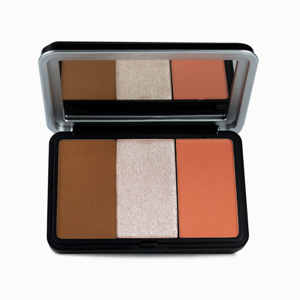 Daily Life Forever52 Glambo - Contour Highlighter Blush Palette - Golden Rose | Grocsy