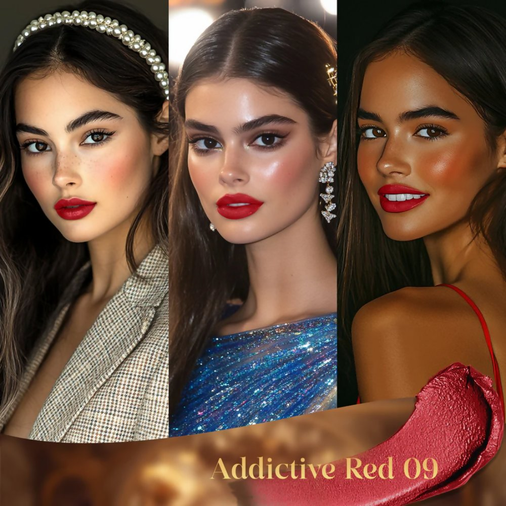 Faces Canada Comfy Silk Obsession Lipstick - Addictive Red 09 | Grocsy