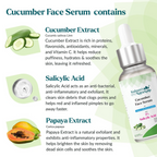 Kulsum's Kaya Kalp Cucumber Face Serum For Sebum & Blackhead Control | Grocsy