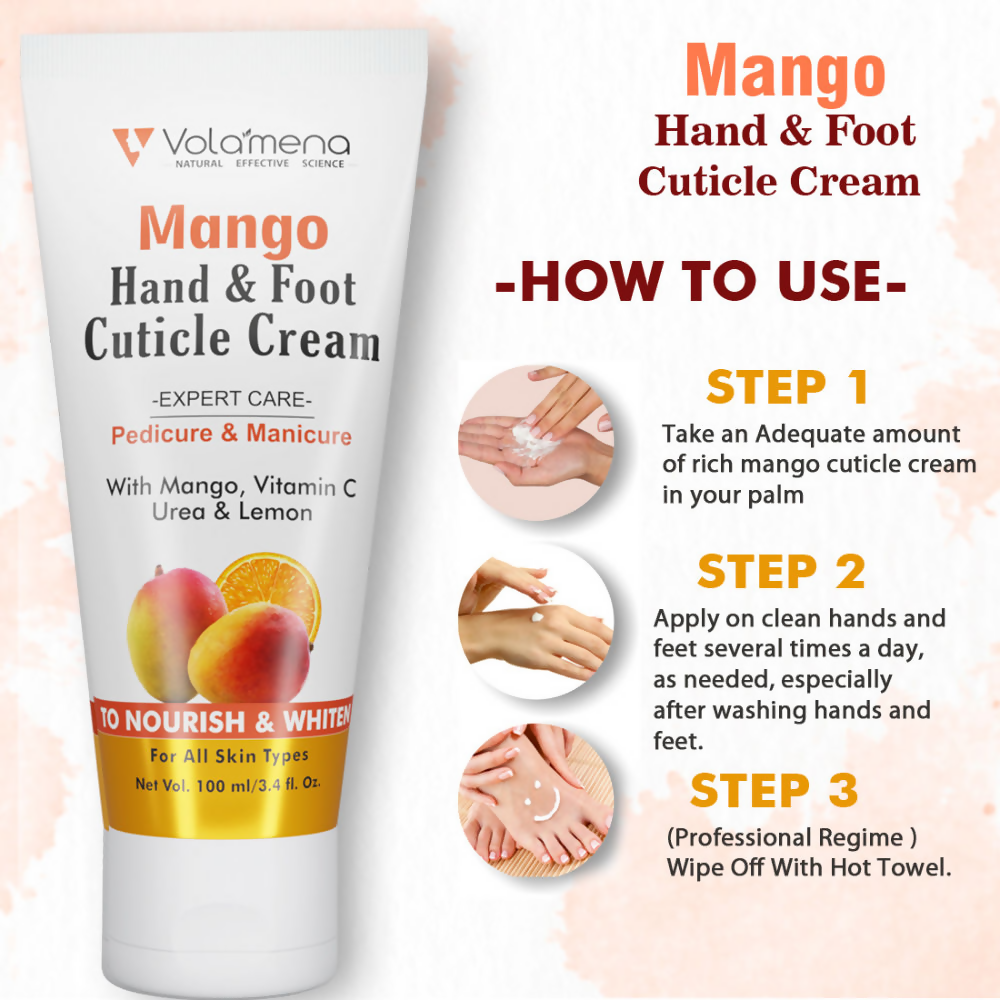 Volamena Mango Hand & Foot Cuticle Cream | Grocsy