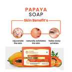Khadi Organique Papaya Soap | Grocsy