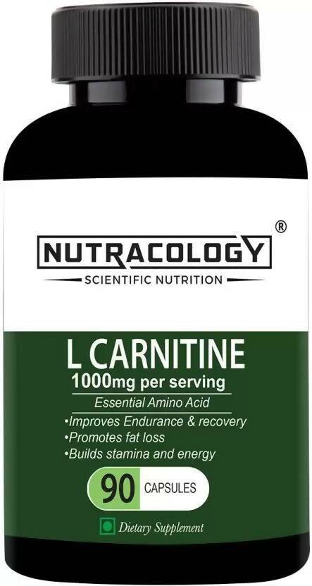 Nutracology L carnitine 1000mg for Weight Loss, Fat Burner and Muscle growth Capsules | Grocsy