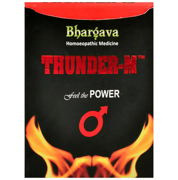 Dr. Bhargava Homeopathy Thunder-M Tablets | Grocsy