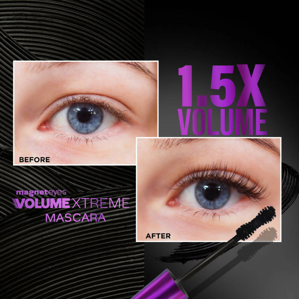 Faces Canada Magneteyes Volume Xtreme Mascara - Black | Grocsy