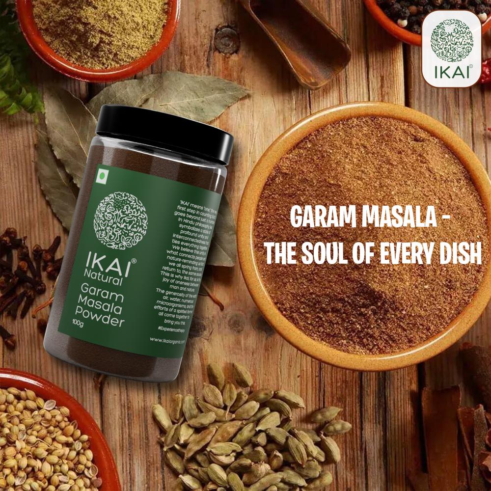 IKAI Natural Garam Masala Powder | Grocsy