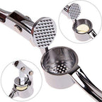 Stainless Steel look - Garlic Squeezer | Grocsy