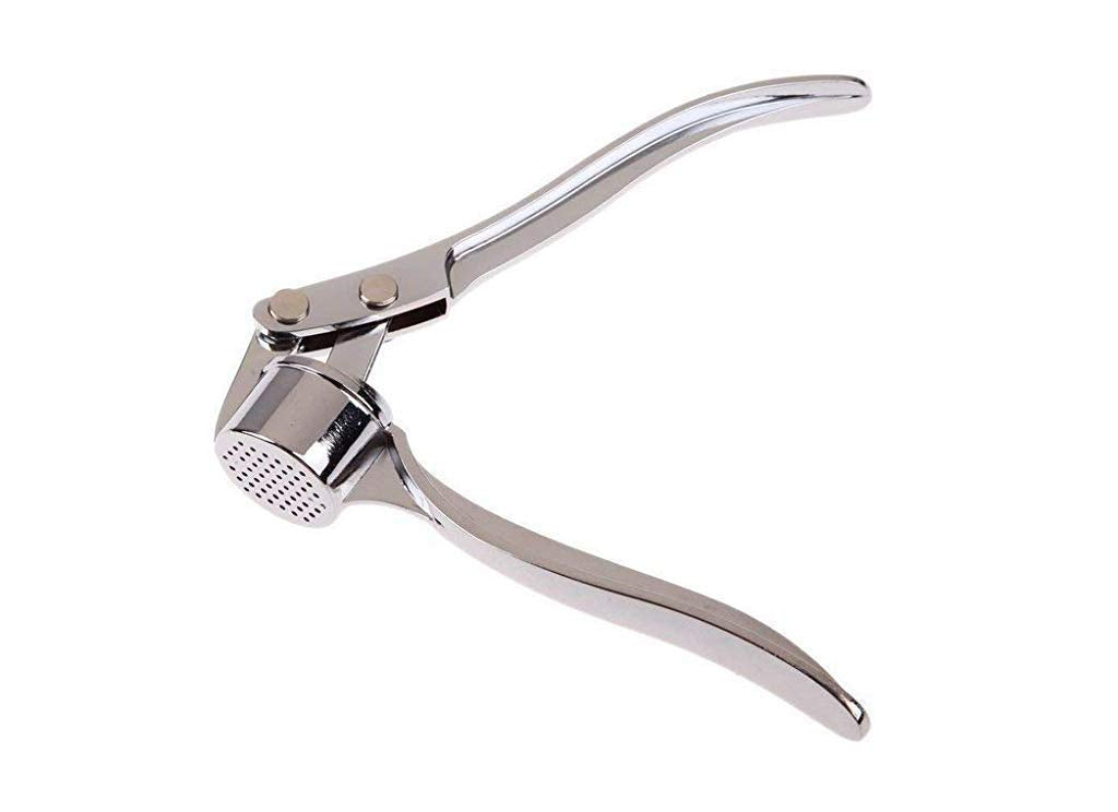 Stainless Steel look - Garlic Squeezer | Grocsy