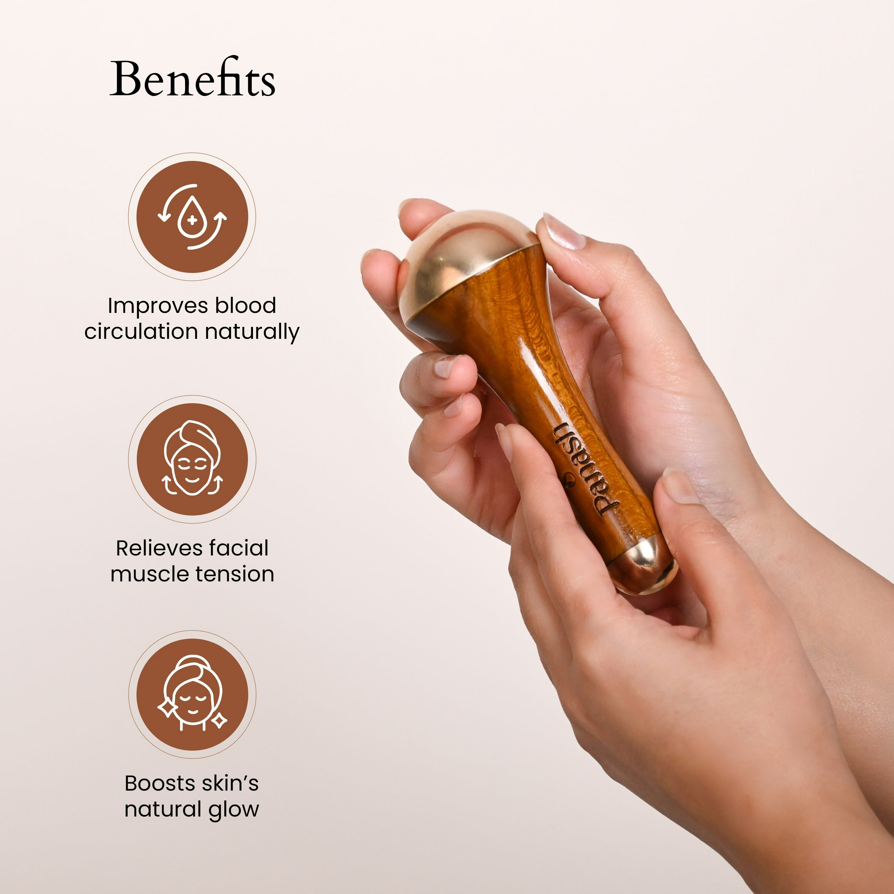 Panash Kansya Face Massager | Grocsy