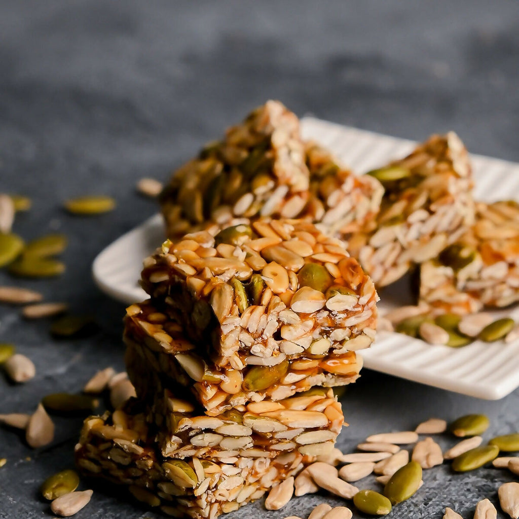 Vellanki Foods Multiseeds Chikki | Grocsy