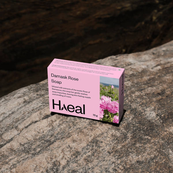 Haeal Damask Rose Soap | Grocsy