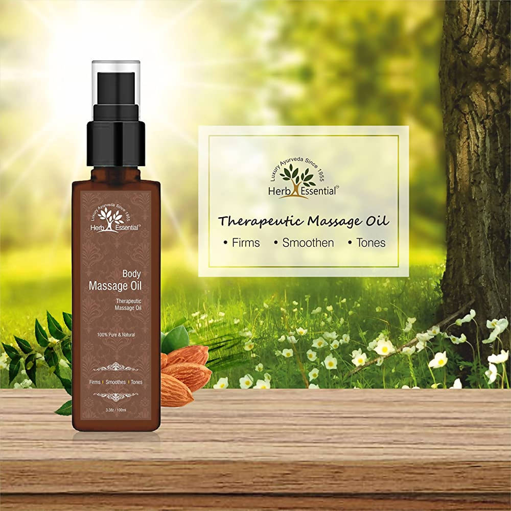 Herb Essential Body Massage Oil | Grocsy