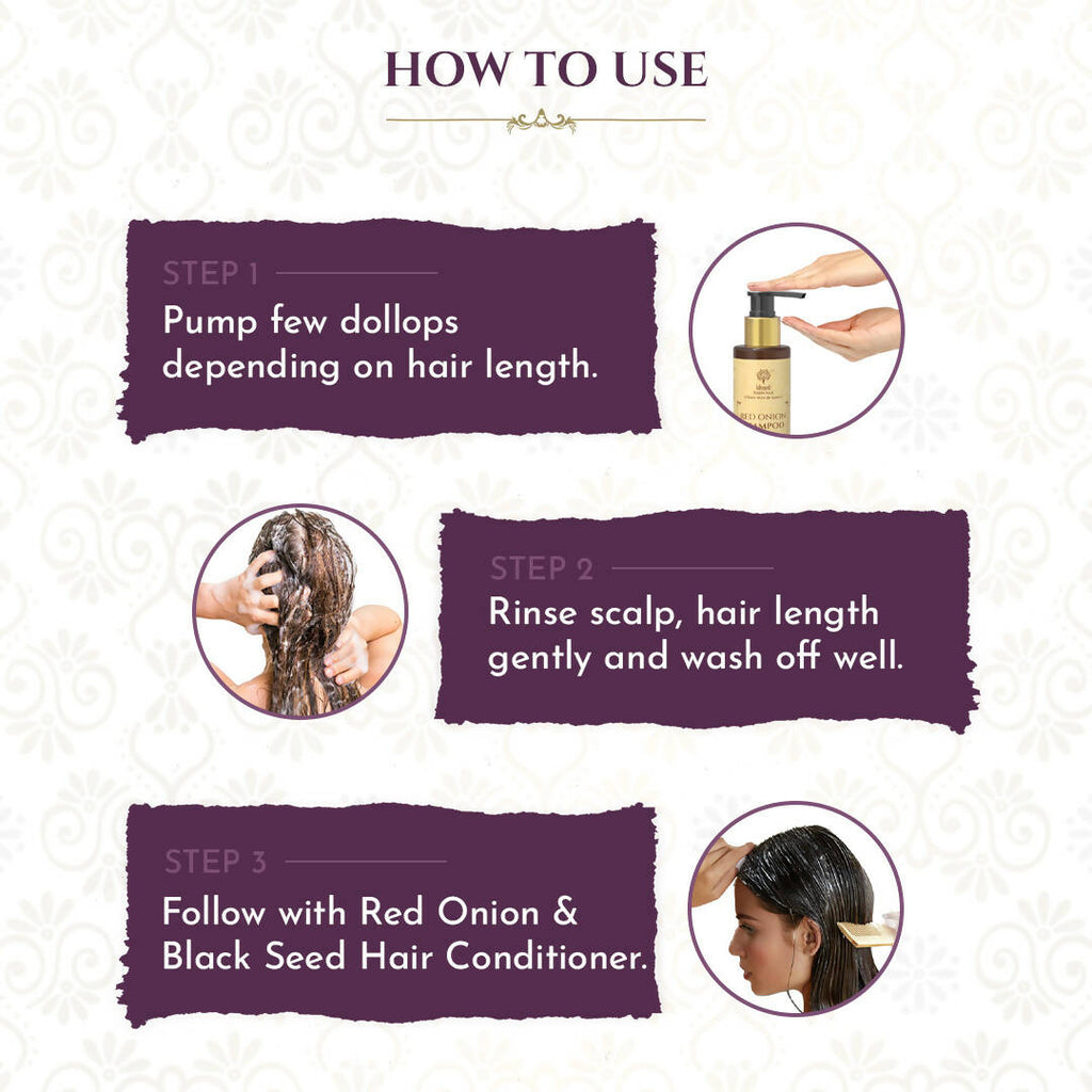 Khadi Essentials Onion Shampoo | Grocsy
