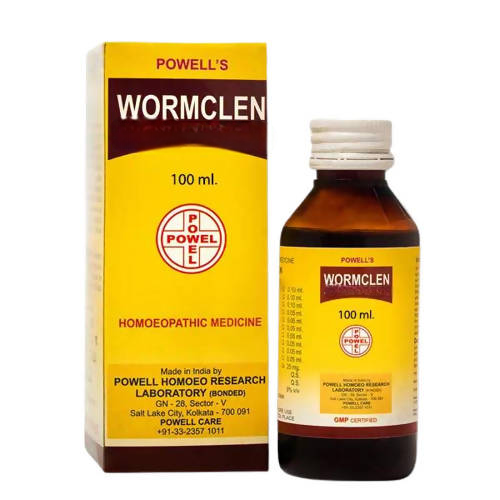 Powell's Homeopathy Wormclen Anthelmintic Syrup | Grocsy