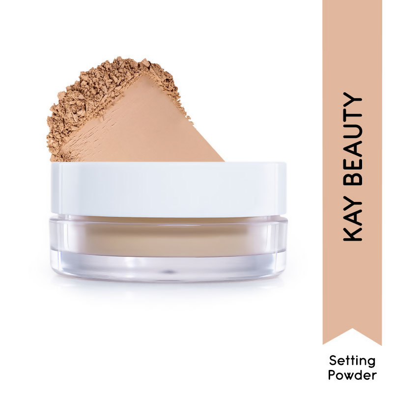 Kay Beauty By Katrina Kaif Matte HD Setting Loose Powder - Olive | Grocsy