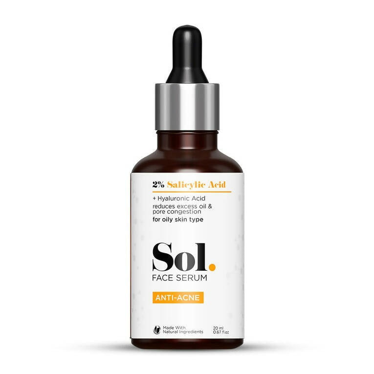 The Man Company Sol. 2% Salicylic Acid Anti-Acne Face Serum | Grocsy