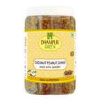 Dhampur Green Coconut Peanut Chikki | Grocsy