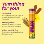 PLIX The Plant Fix Ultra Vitality Effervescent Tablets - Orange Burst | Grocsy