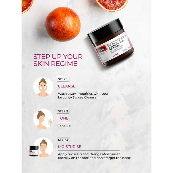 Swisse Blood Orange Brightening Cream Moisturiser | Grocsy