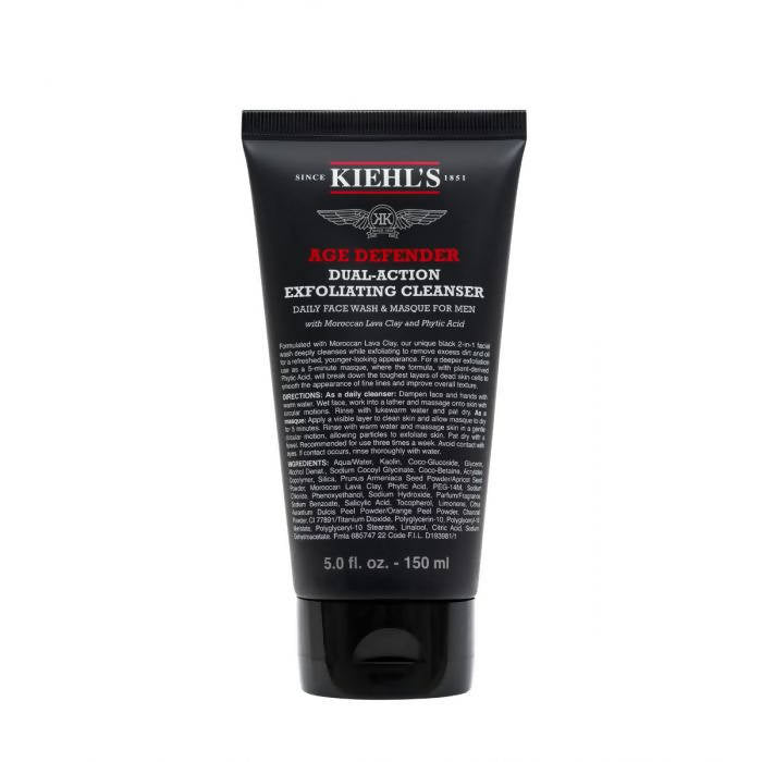 Kiehl's Age Defender Dual Action Exfoliating Cleanser With Moroccan Lava Clay | Grocsy