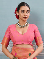 Shree Shyam Fashion Gajari Silk Saree | Grocsy