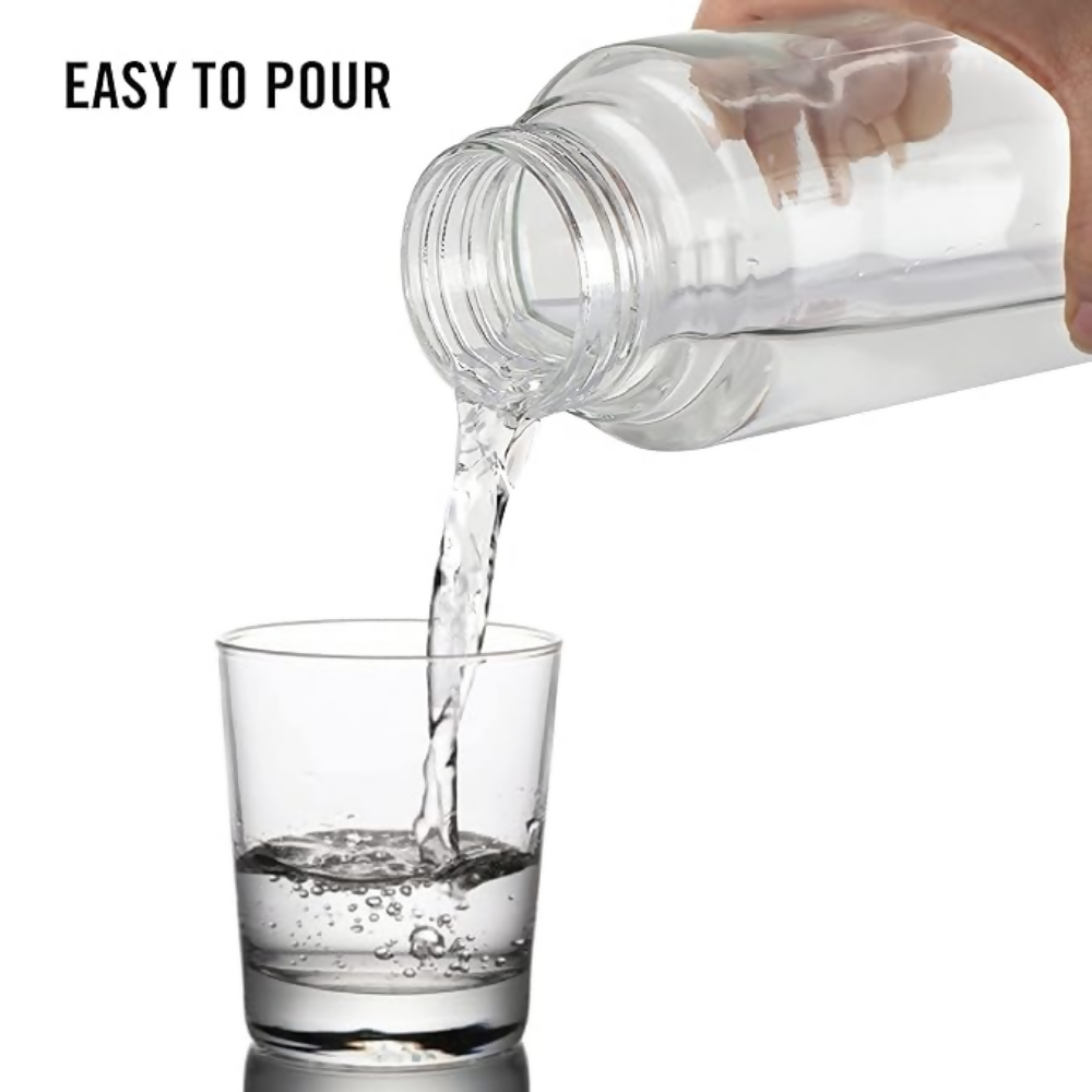Cello H2O Steelox Glass Water Bottle - Set of 3 | Grocsy